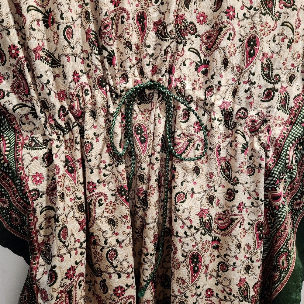 Paisley Print Kaftan Top - Picture 3 of 6